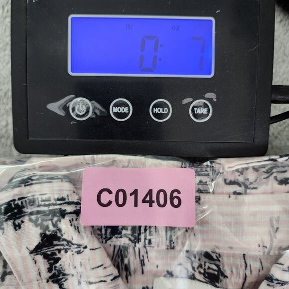 Charter Club Top Womens S Pink Black Toile-Print Linen Blend Roll Tab Sleeves - Picture 13 of 13